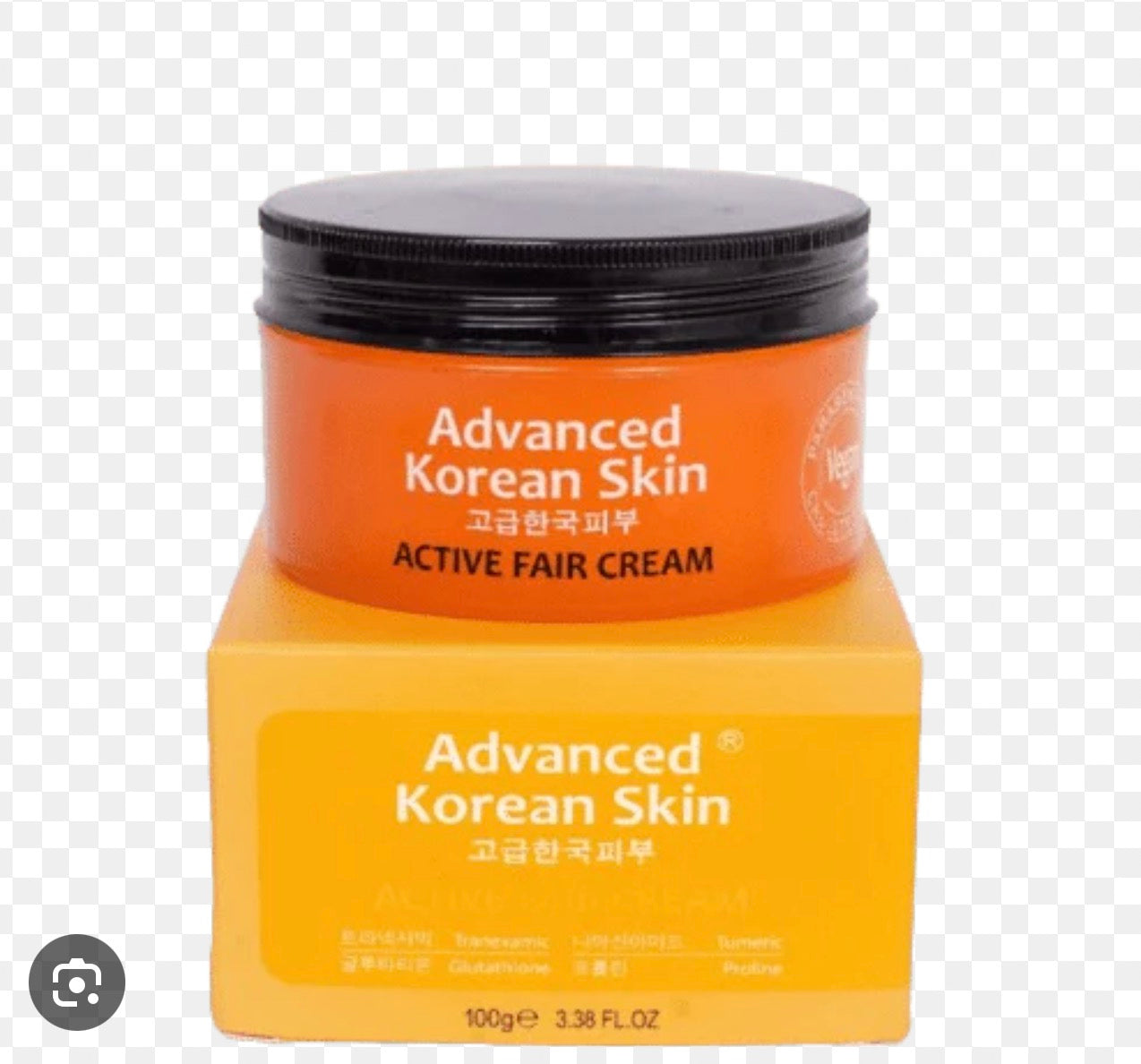 Advanced Korean active fair face cream 100g