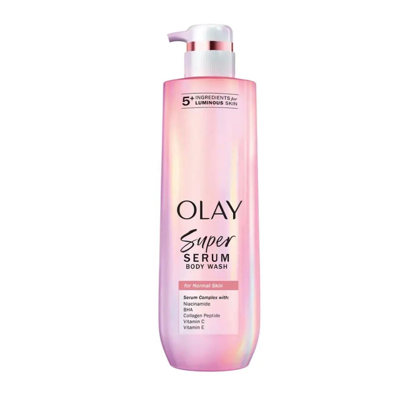 OLAY Super Serum Body Wash For Normal Skin (18.5 Fl Oz)