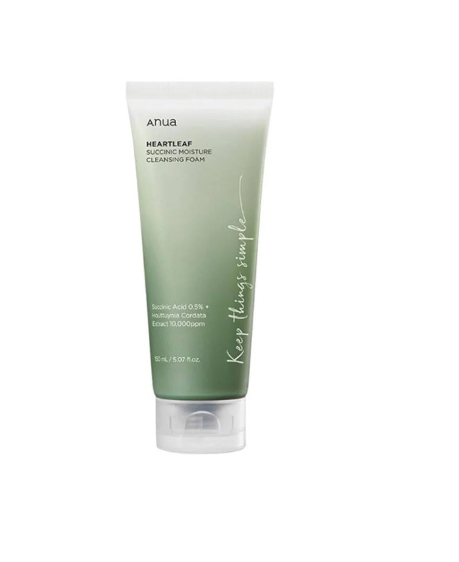 ANUA Heartleaf Succinic Moisture Cleansing Foam