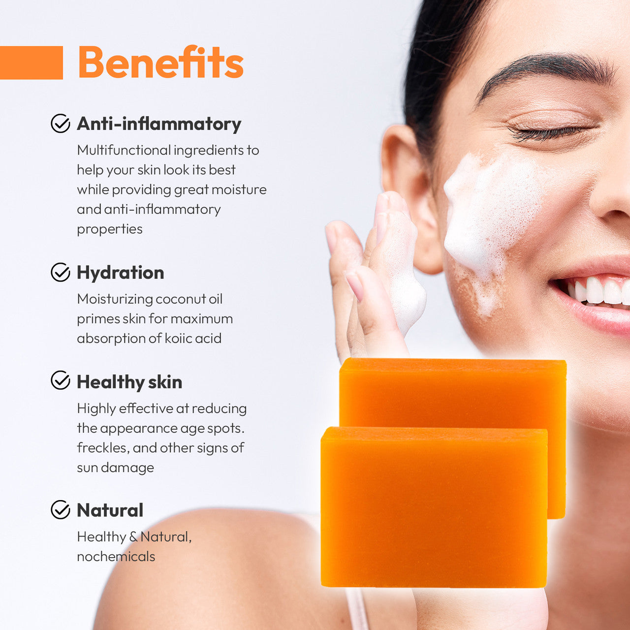 Kojie San Skin and Body Brightening Soap - Original Kojic Acid