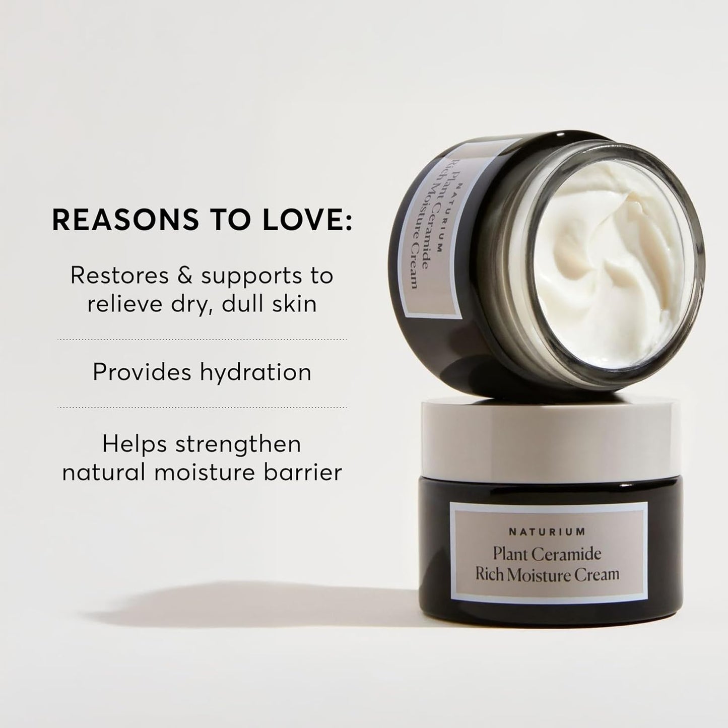 Naturium Plant Ceramide Rich Moisture Cream, Hydrating & Anti-Aging Skincare