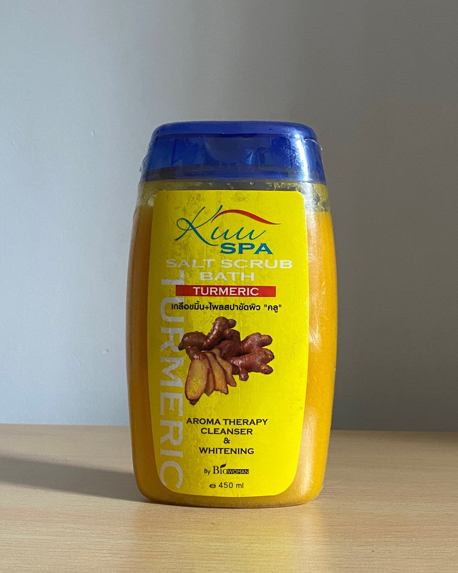 Kuu Spa Turmeric Salt Scrub Bath