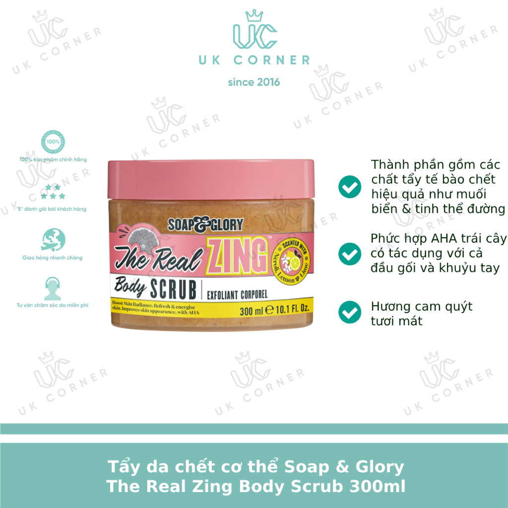 The Real Zing Body Scrub