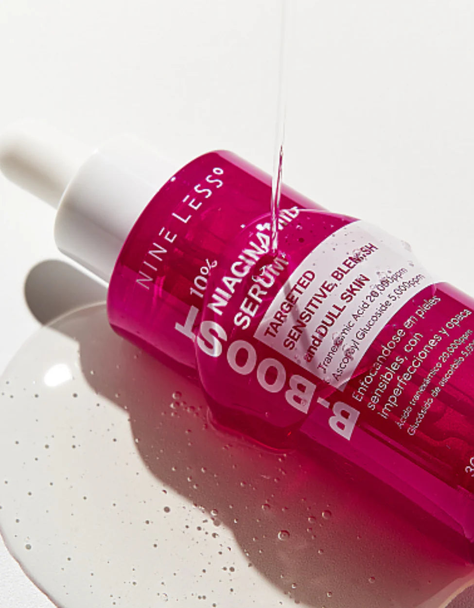 B-Boost 10% Niacinamide Serum – Korean Face Serum for Even Skin Tone – Tranexamic Acid & Glutathione