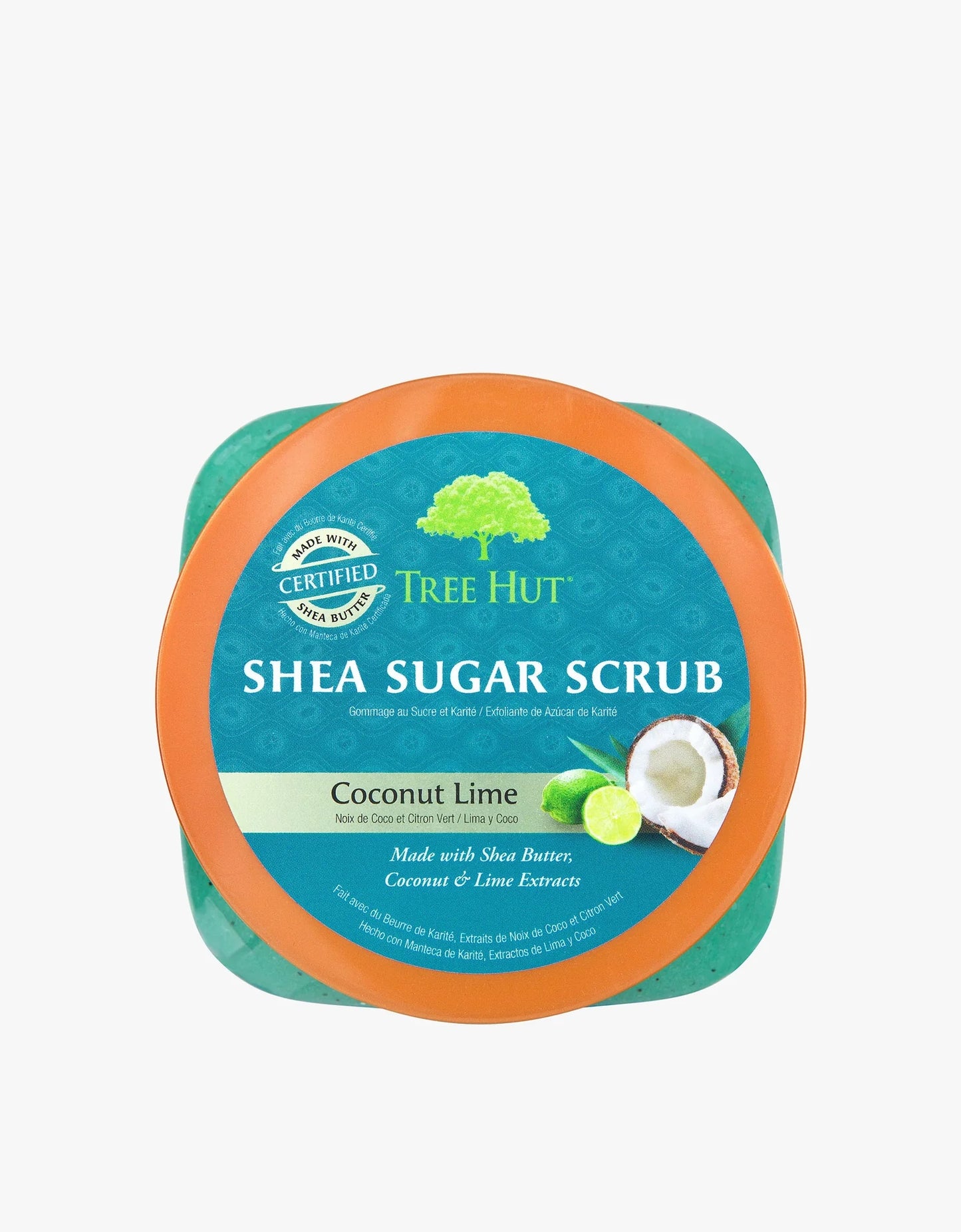Tree hut coconut lime shea sugar scrub