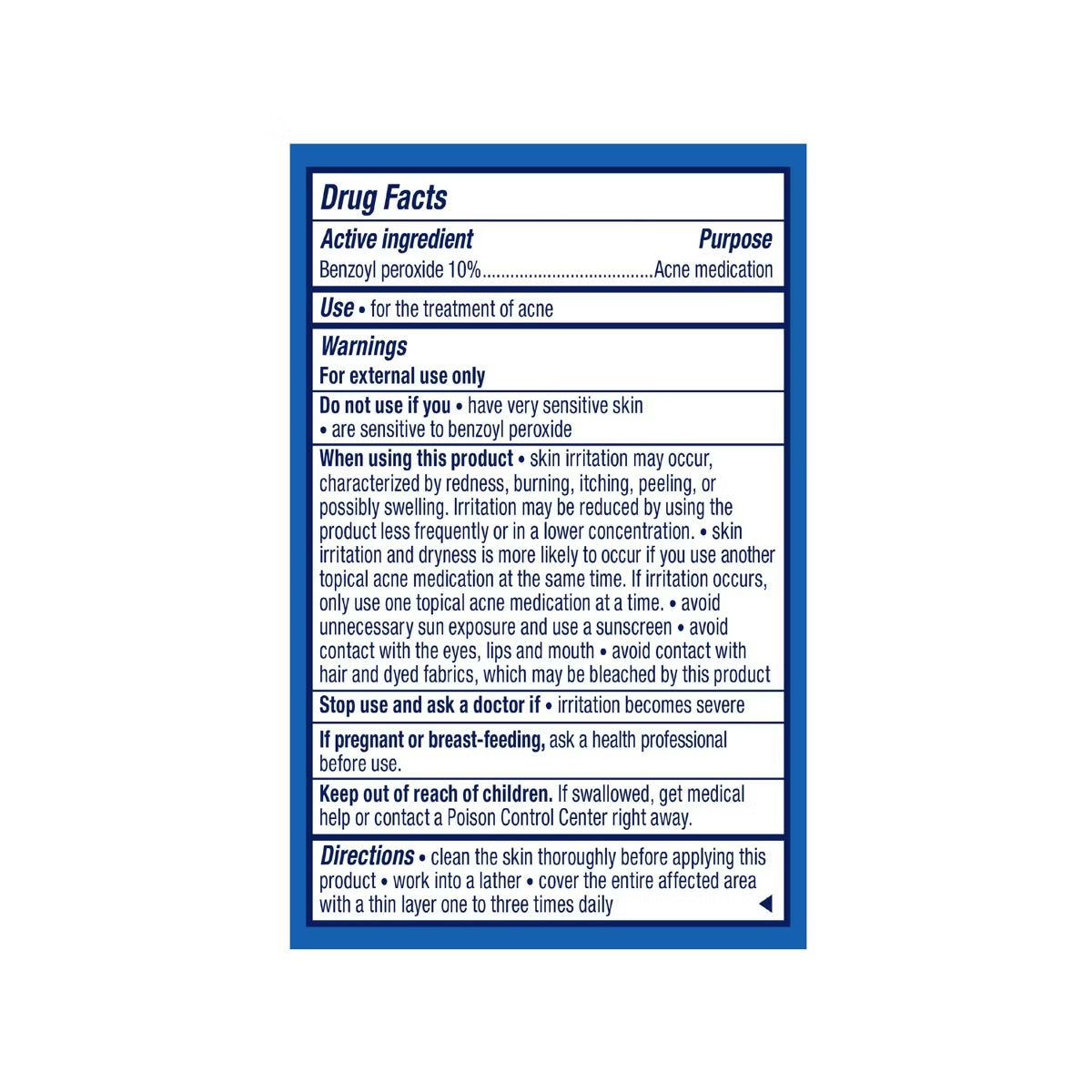 PanOxyl 10% Acne Treatment Bar, 1.5 oz.