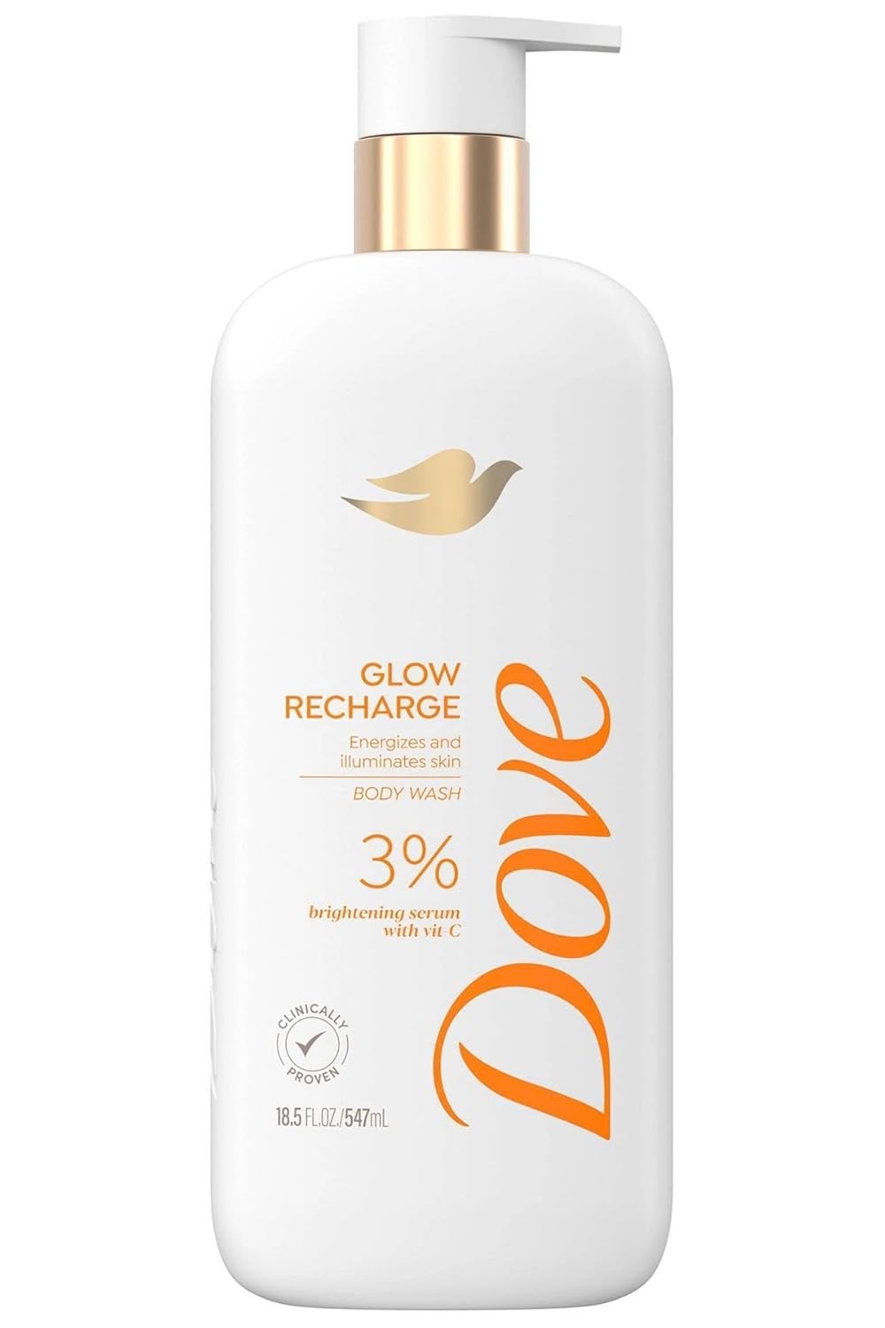 Dove Glow Recharge Serum Body Wash with brightening Vitamin C