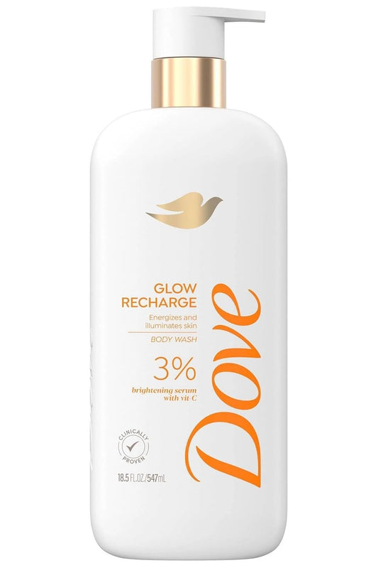 Dove Glow Recharge Serum Body Wash with brightening Vitamin C