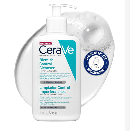Cerave Blemish Control Cleanser (8oz)