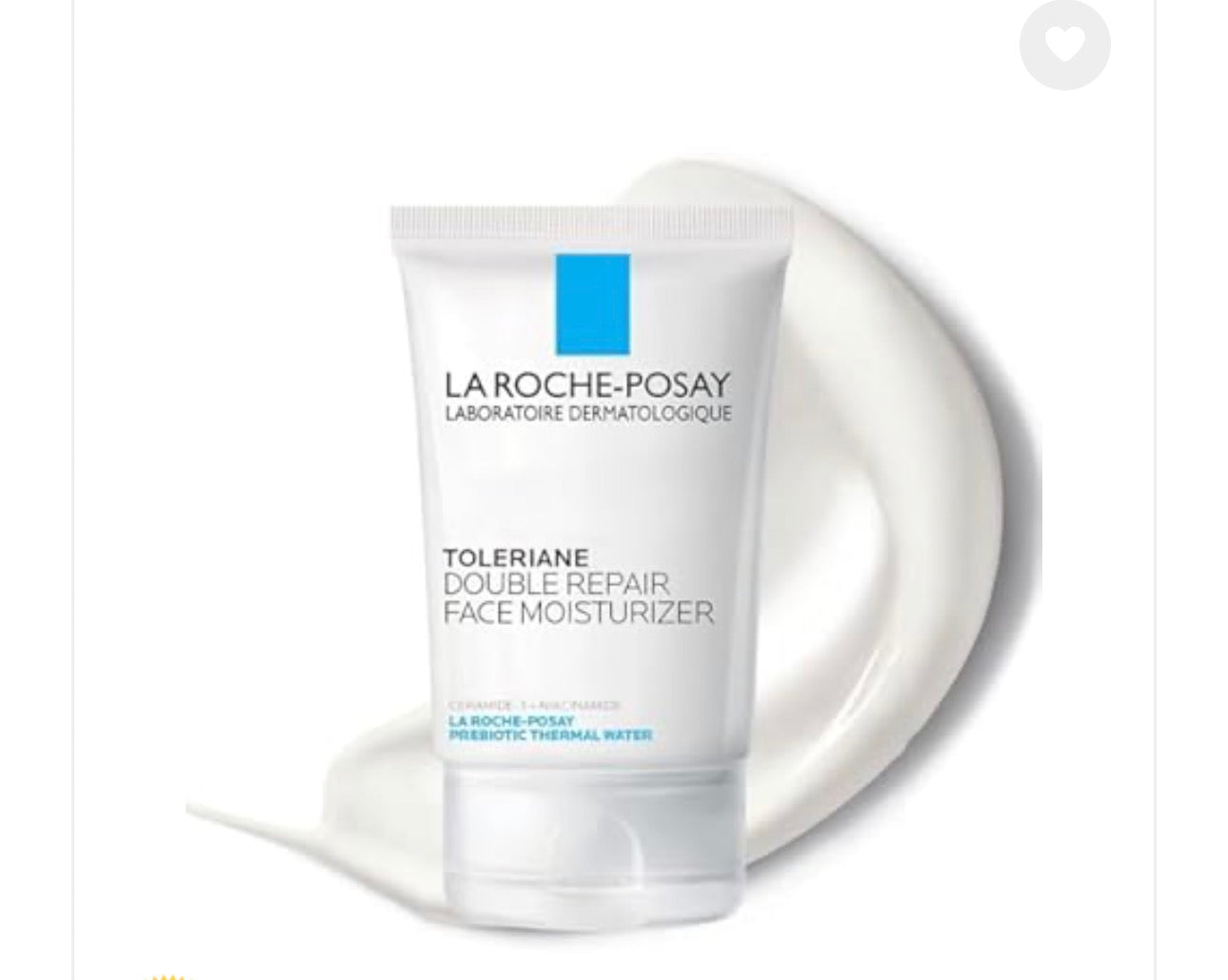 La Roche-Posay Toleriane Double Repair Face Moisturizer, Daily Moisturizer Face Cream with Ceramide & Niacinamide for All Skin Types, Immediate Comfort & Long Lasting Hydration, Fragrance Free