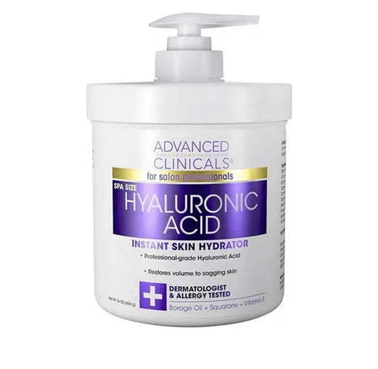 Advanced Clinicals Hyaluronic Acid 16oz