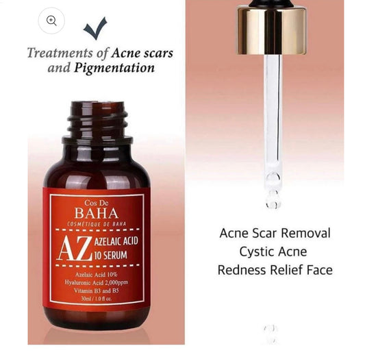 Cos De BAHA - AZ Azelaic Acid 10 Serum - 30ml
