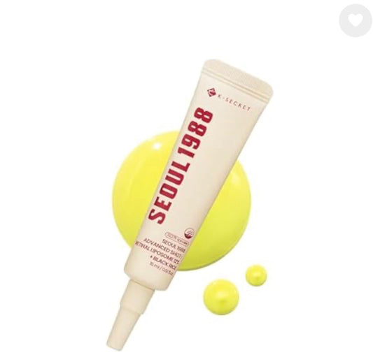 K-SECRET SEOUL 1988 Retinal Advanced Shot Formulated With 22,275 Spicules And Advanced Retinal Liposome 12% | Fine Lines And Skin Texture Care Serum | Korean Skincare, 15ml / 0.51 Fl Oz