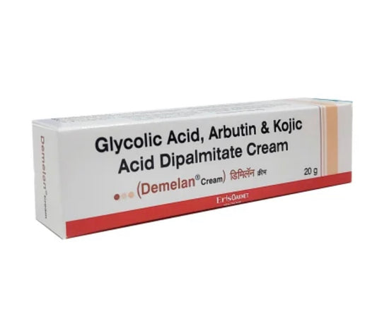 Demelan Glycolic Acid , Arbutin And Kojic Acid Dipalmitate Cream