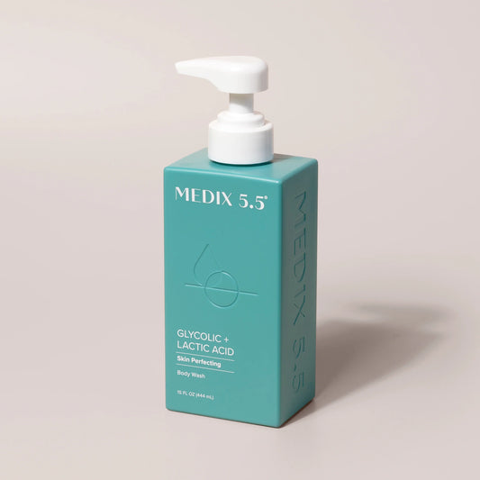 Medix 5.5 Body wash Skin Care Glycolic Acid Exfoliating Body Cleanser