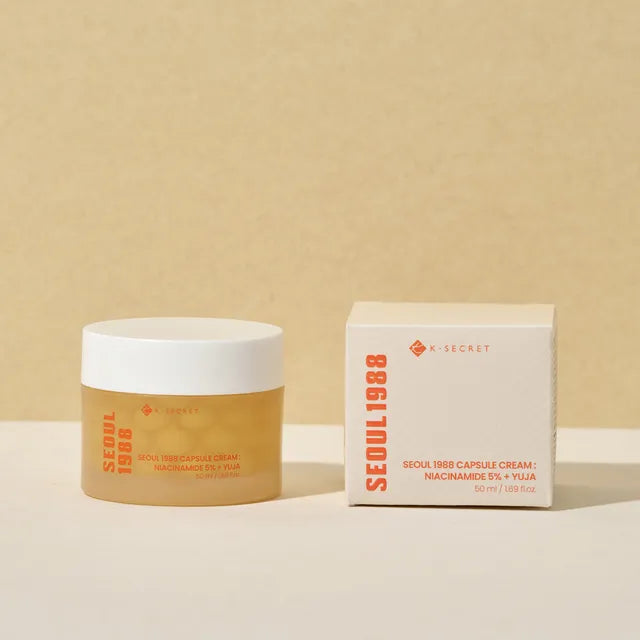 KSECRET - SEOUL 1988 Capsule Cream : Niacinamide 5% + Yuja