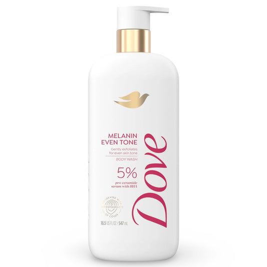 DOVE MELANIN EVEN TONE BODY WASH