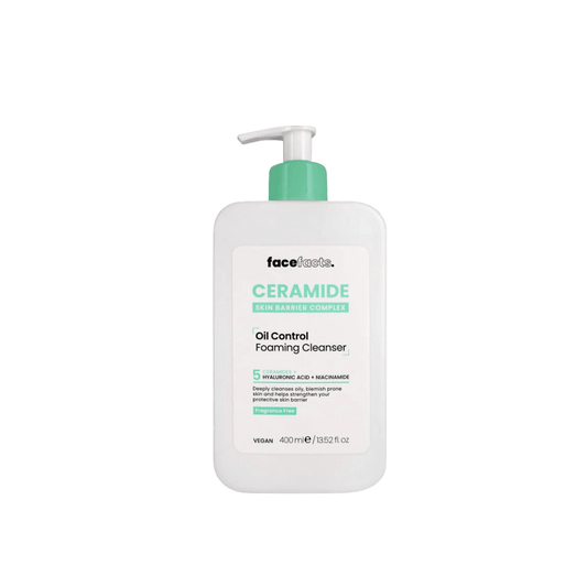 Face Facts Ceramide Oil Control Foaming Cleanser 5 Ceramides + Hyaluronic Acid + Niacinamide (400ml/13.52fl.oz)