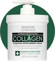 Advanced Clinicals Collagen Cream 454g