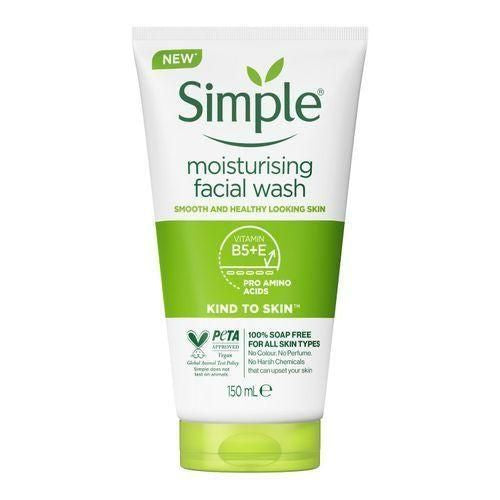 Simple Moistuirising Foaming Facial Wash