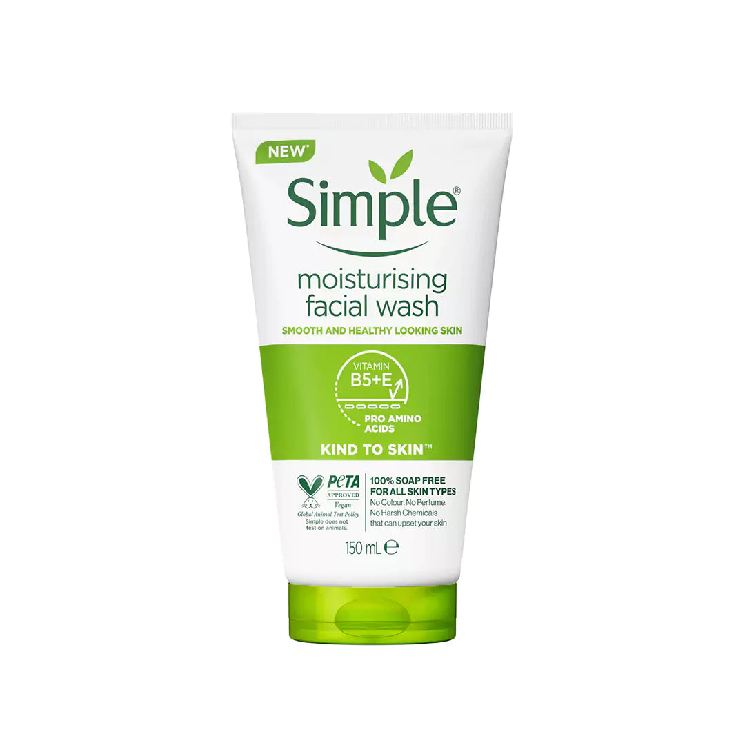 Simple Moistuirising Foaming Facial Wash