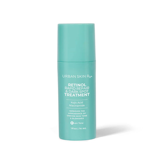 USRx® Retinol Rapid Repair Treatment, Fast-Absorbing, Targets Fine Lines, Hyperpigmentation, and Blemishes, Fragrance-Free with Retinol, Squalane, Niacinamide and Kojic Acid