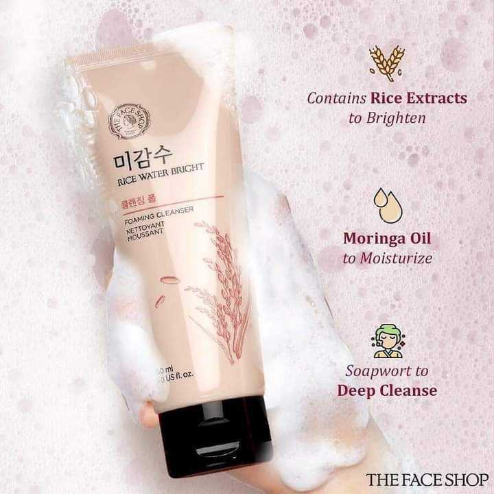 The Face Shop Rice Water Foam Cleanser