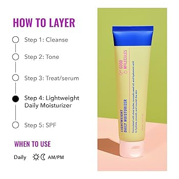Good Molecules Lightweight Daily Moisturizer