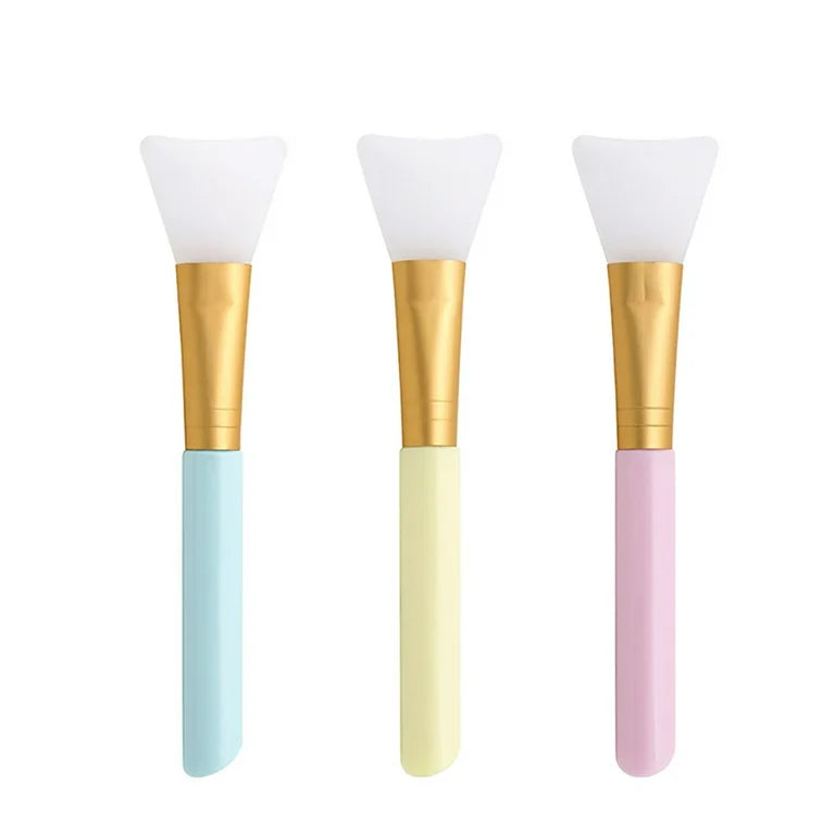 Face silicon brush